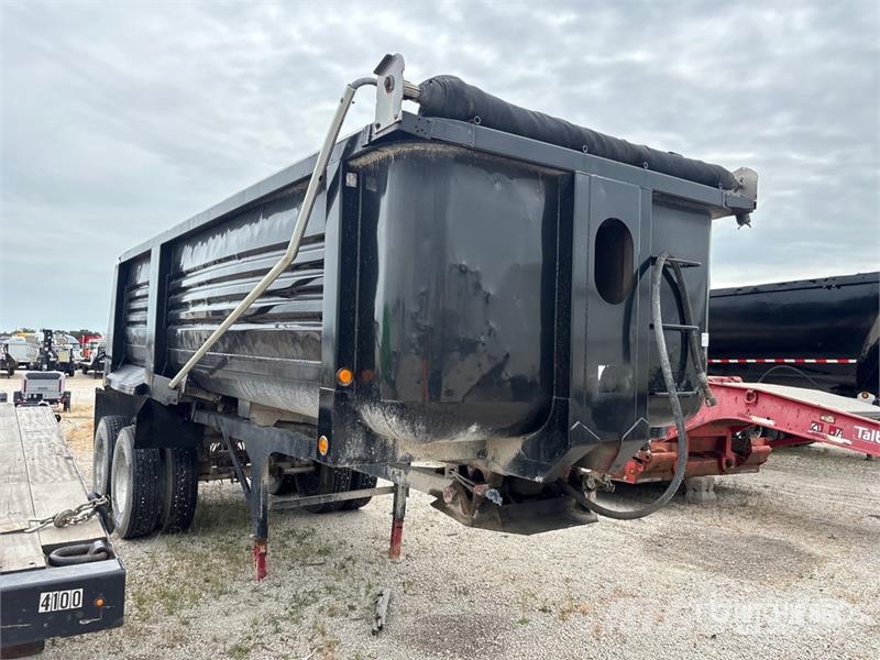 Clement HL2228 22 ft T/A Frameless Demolition End Dump Tra Kipper
