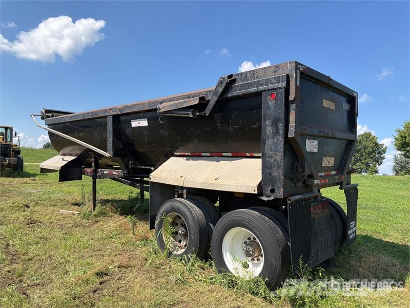 Clement RKHS2625 26 ft T/A Quarter Frame End Dump Trailer 傾卸式拖車