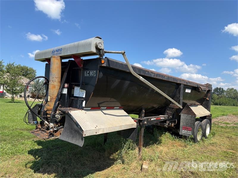 Clement RKHS2625 26 ft T/A Quarter Frame End Dump Trailer 傾卸式拖車