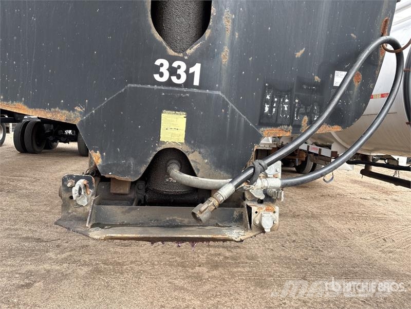 Clement Starlite 36 ft T/A Frameless End Dump Trailer Savivartės priekabos