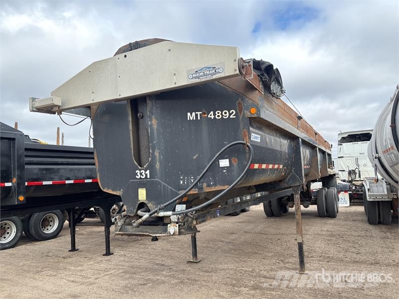 Clement Starlite 36 ft T/A Frameless End Dump Trailer Savivartės priekabos
