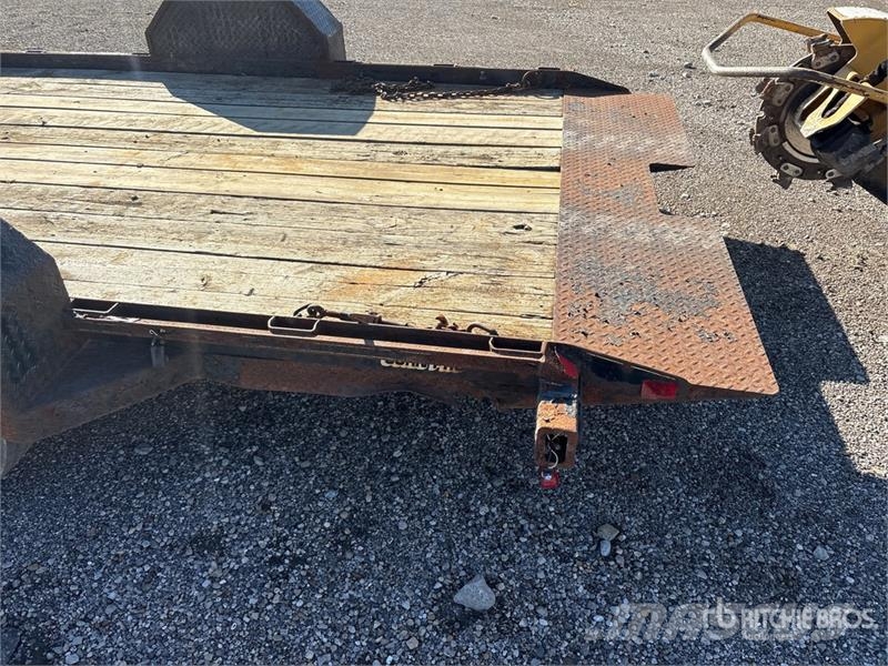 CMI 6000 lb 12 ft S/A Equipment Trailer Auto pārvadāšanas treileri