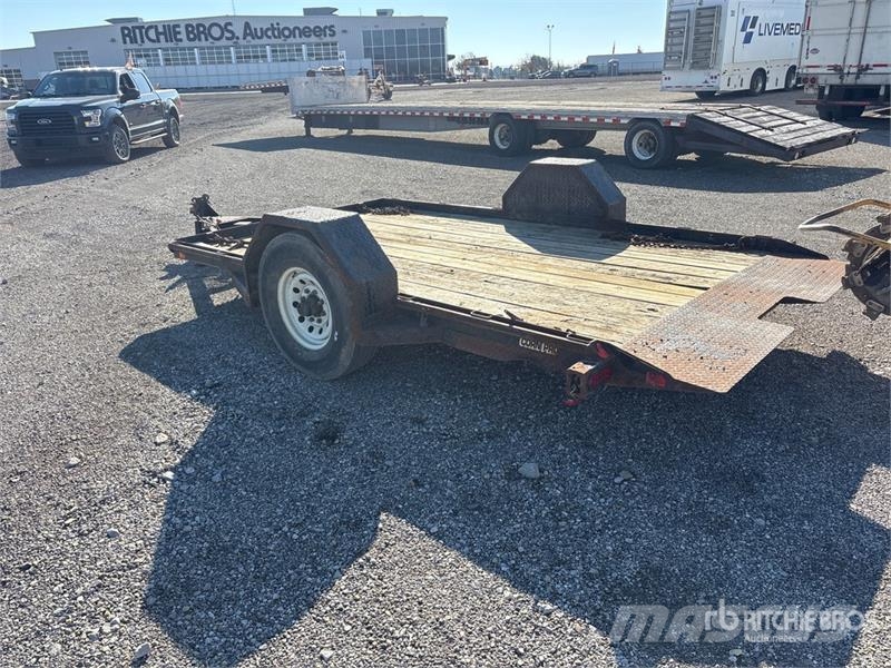 CMI 6000 lb 12 ft S/A Equipment Trailer Auto pārvadāšanas treileri