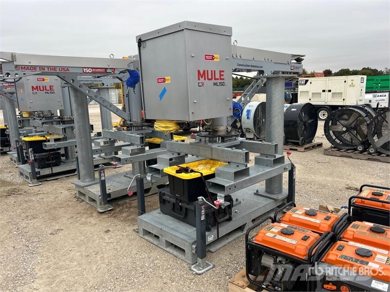  Construction Robotics Mule ML150 Electric Material Seilwinden, Bauaufzüge und Lastenaufzüge