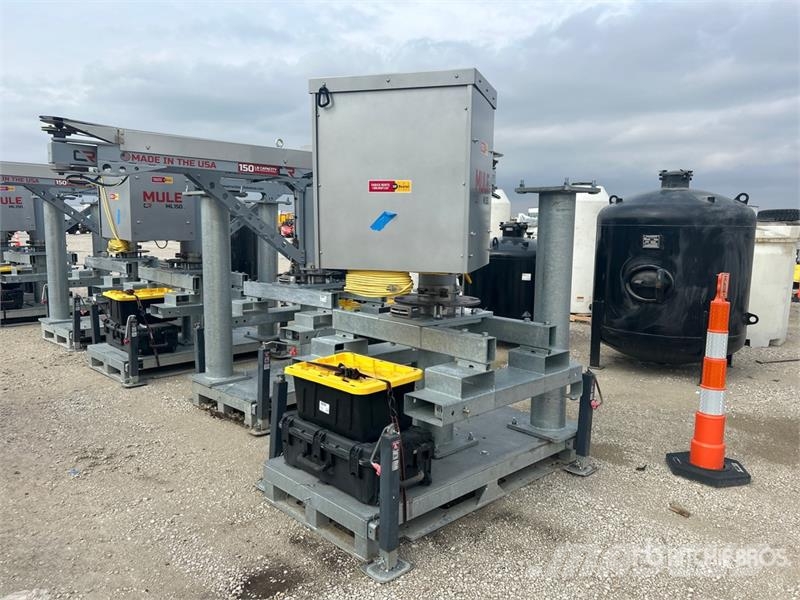 Construction Robotics Mule ML150 Electric Material Winches, hoists and material lifts