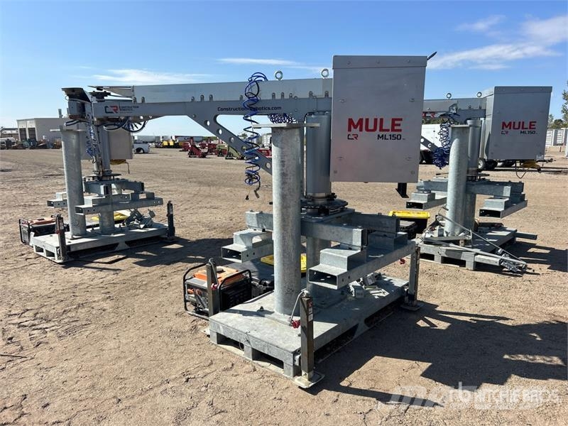 Construction Robotics Mule ML150 Electric Material Vinssit, nostolaitteet ja materiaalinostimet