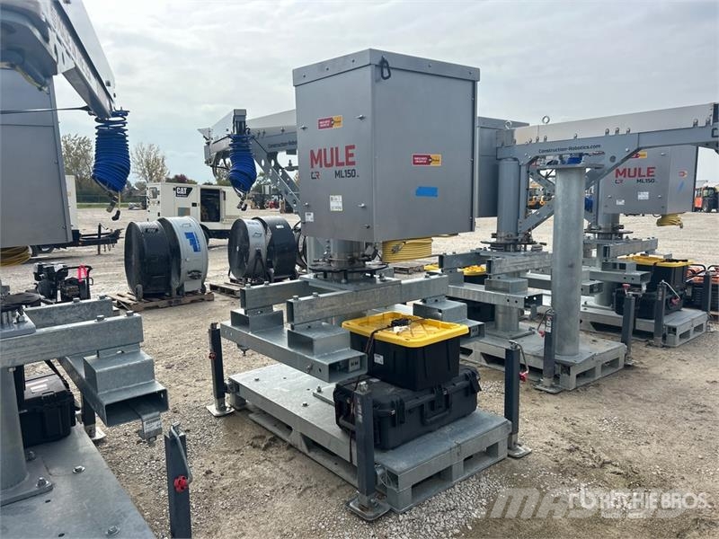 Construction Robotics Mule ML150 Electric Material Winches, hoists and material lifts