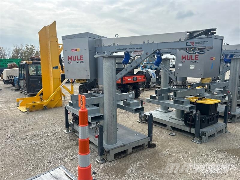 Construction Robotics Mule ML150 Electric Material Winches, hoists and material lifts