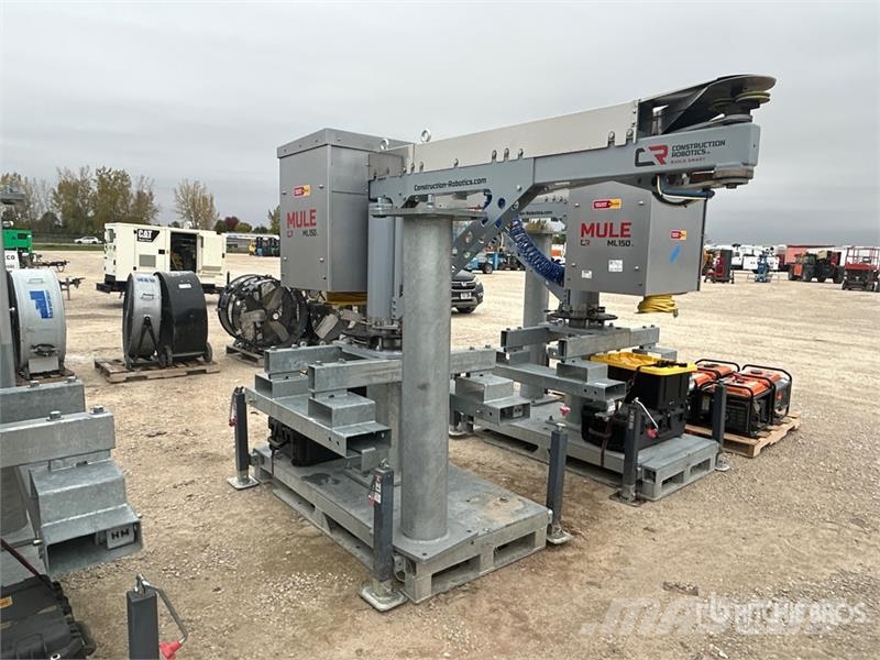 Construction Robotics Mule ML150 Electric Material Seilwinden, Bauaufzüge und Lastenaufzüge