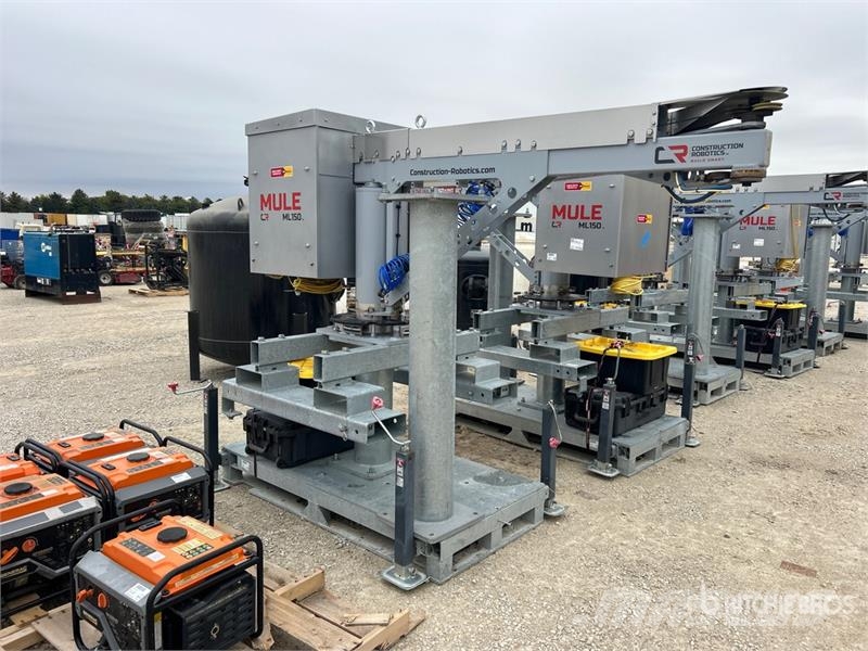  Construction Robotics Mule ML150 Electric Material Seilwinden, Bauaufzüge und Lastenaufzüge