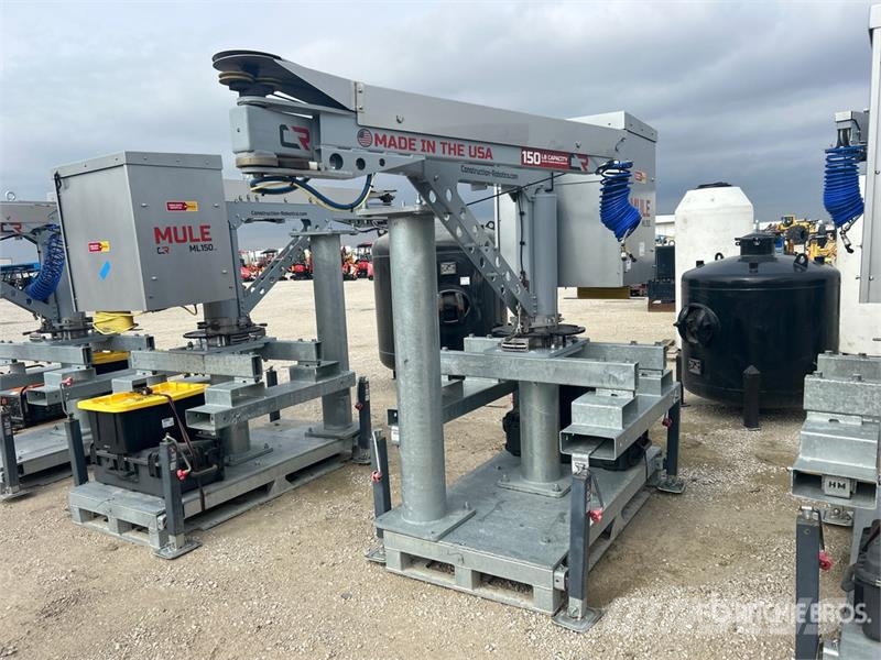 Construction Robotics Mule ML150 Electric Material Winches, hoists and material lifts