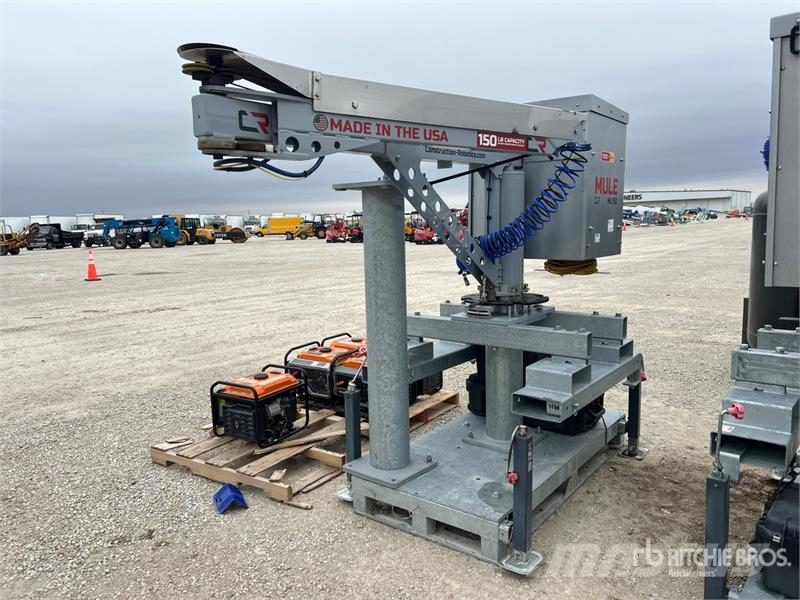  Construction Robotics Mule ML150 Electric Material Seilwinden, Bauaufzüge und Lastenaufzüge