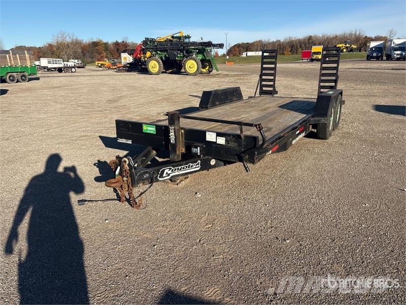 Coyote CS718 18 ft T/A Equipment Trailer Remolques para transporte de vehículos