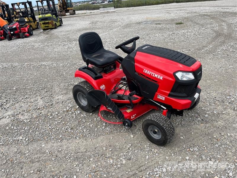 Craftsman E225 4x2 Ride-On Electric Greens Lawn Mower (Unuse Sodo traktoriukai-vejapjovės
