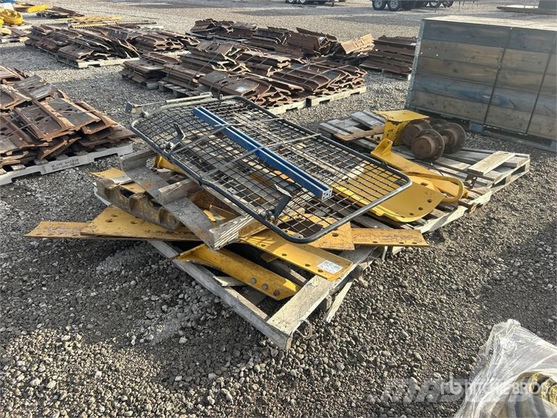 Cutting Edges, Track Rollers, Cab Screen, and Pane Andet tilbehør