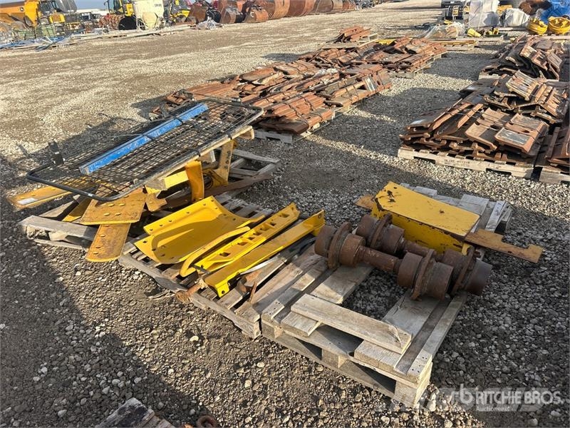 Cutting Edges, Track Rollers, Cab Screen, and Pane Andet tilbehør
