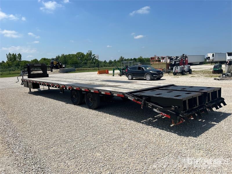  Davidson 40 ft T/A Gooseneck Equipment Trailer Autovežių priekabos