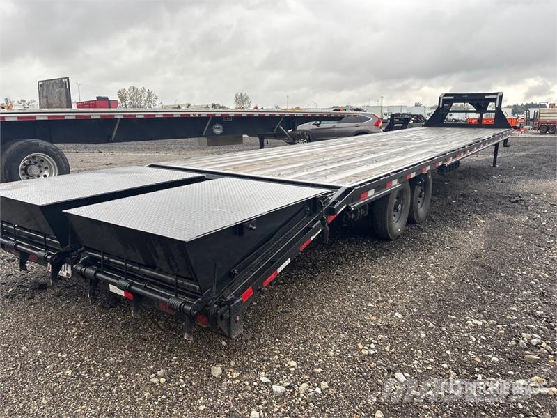  Delco 14000 lb 40 ft Gooseneck Equipment Trailer مقطورات مركبات نقل