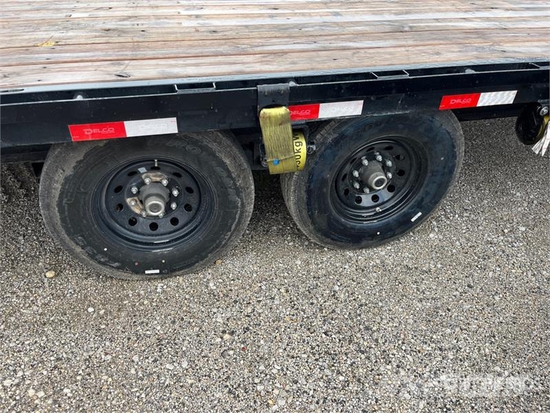  Delco 3656 lb 40 ft T/A Gooseneck Equipment Traile مقطورات مركبات نقل