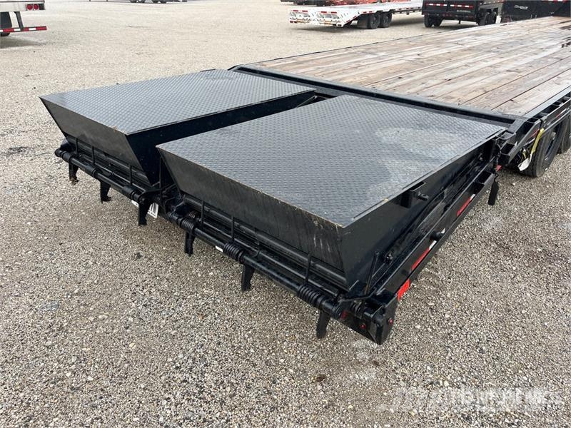  Delco 40 ft T/A Gooseneck Equipment Trailer Remolques para transporte de vehículos
