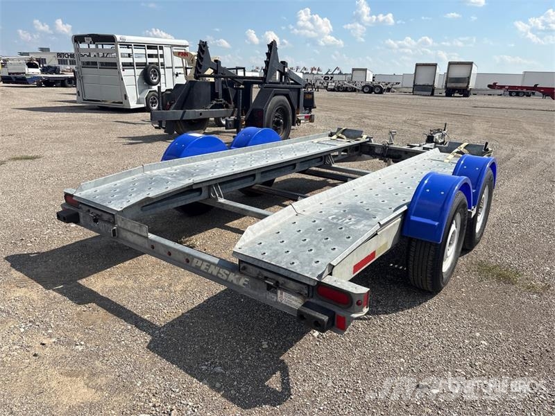 Demco AT7000P T/A 1 Car Open Car Carrier Trailer Návesy na prepravu automobilov