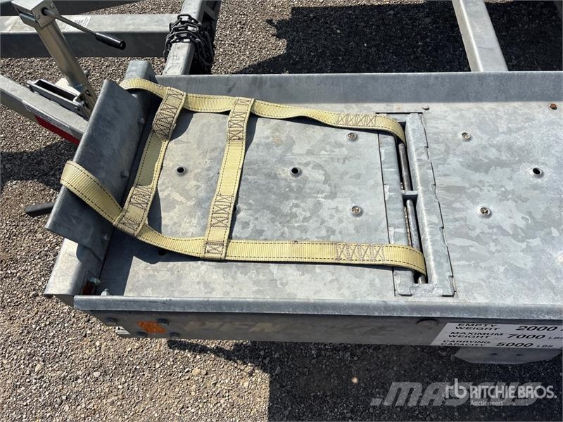Demco AT7000P T/A 1 Car Open Car Carrier Trailer Návesy na prepravu automobilov