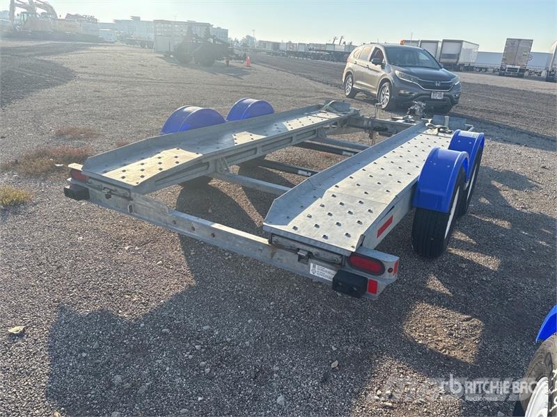 Demco T/A 1 Car Open Car Carrier Trailer Semi remorque porte engin