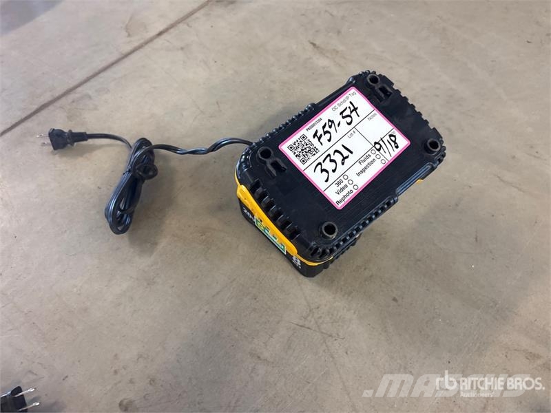 DeWalt DCB118 Charger Overige componenten