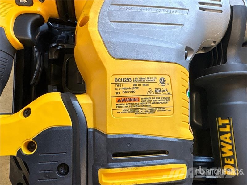 DeWalt DCH293X2 Cordless Rotary Hammer Anlegg - Annet