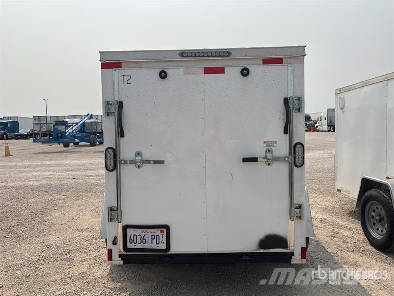 Diamond 9 ft S/A Enclosed Trailer Dobozos pótkocsik