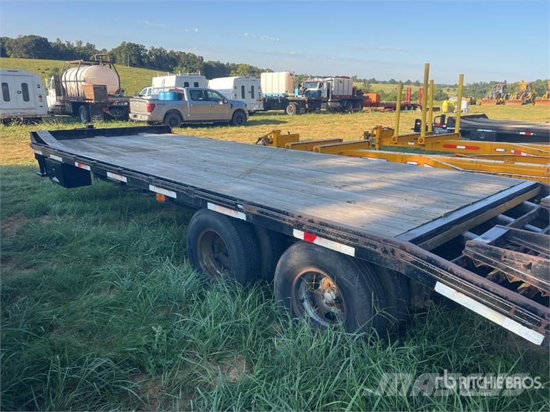 Diamond C 25 ft T/A Equipment Trailer Oprijwagen
