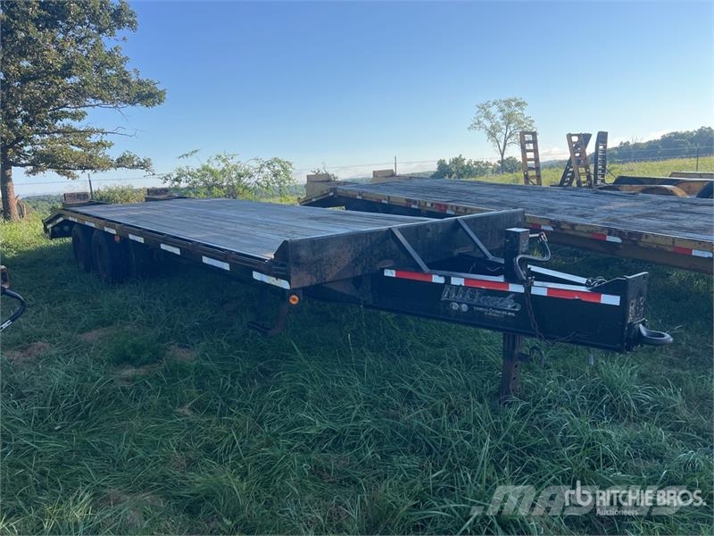 Diamond C 25 ft T/A Equipment Trailer Oprijwagen
