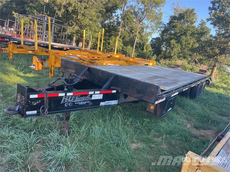 Diamond C 25 ft T/A Equipment Trailer Oprijwagen