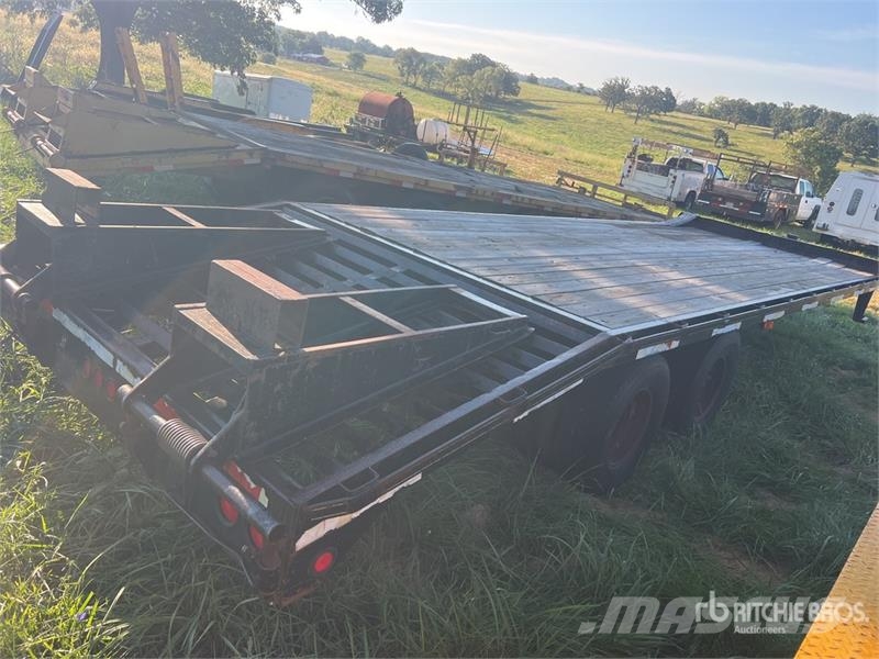 Diamond C 25 ft T/A Equipment Trailer Oprijwagen