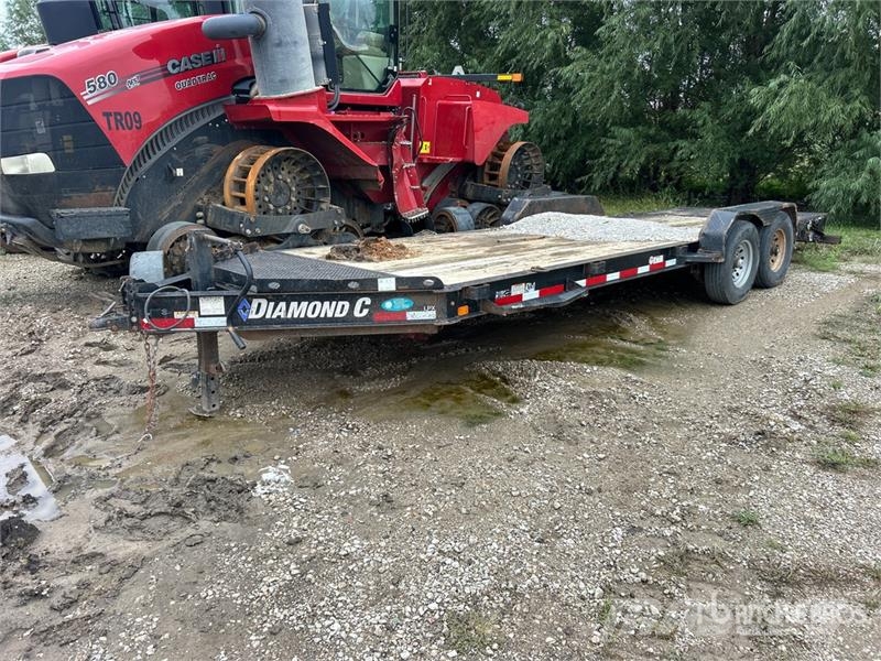 Diamond C LPX207 25 ft T/A Equipment Trailer 車両運搬用トレーラー