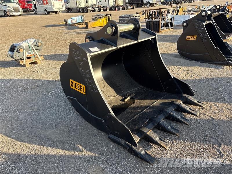 Diesel 200CL 54 in Digging Excavator Bucket - Fits Schaufeln
