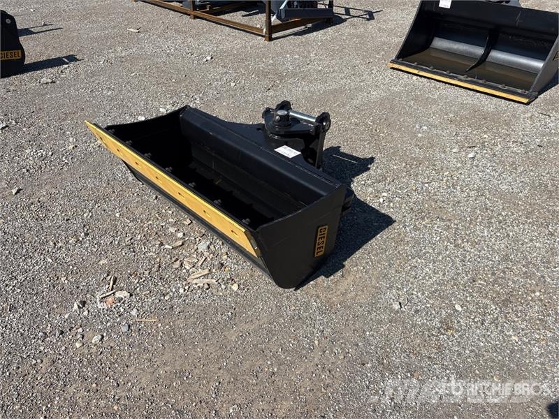 Diesel 50CL 42 in Hydraulic Tilting Excavator Buck Schaufeln