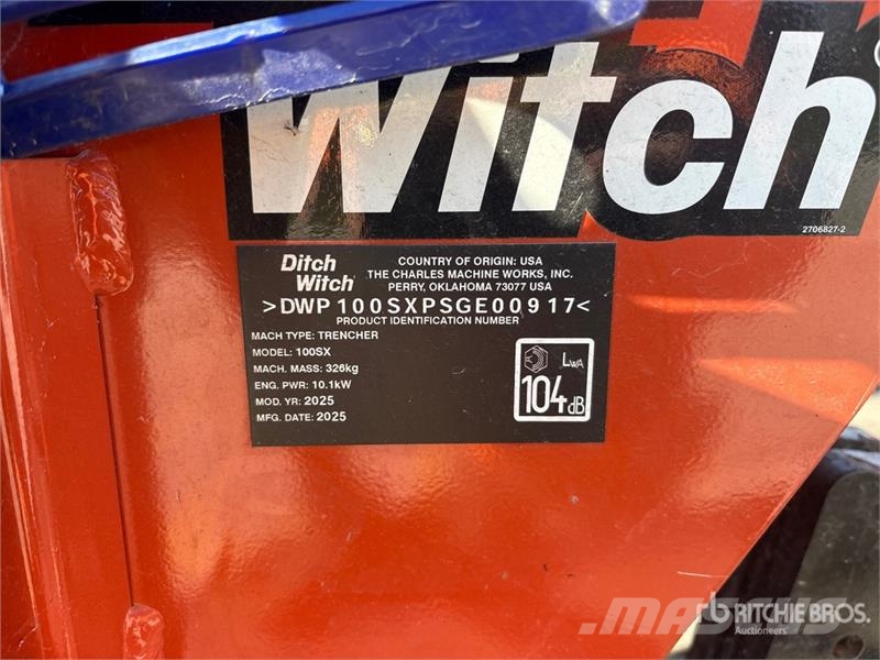 Ditch Witch 100SX Vibratory Plow Anlegg - Annet