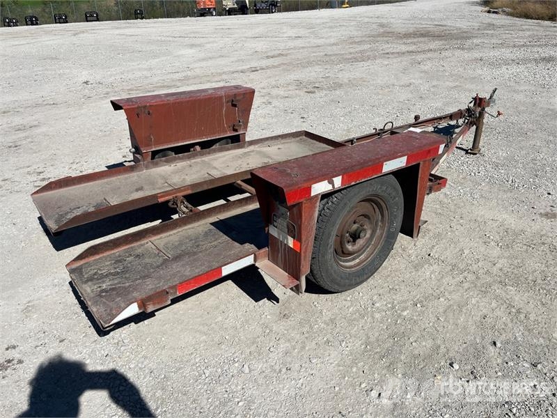 Ditch Witch 14 ft S/A Tilt Deck Trailer Nizki nakladalci