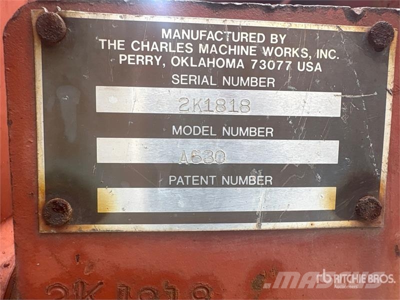 Ditch Witch 7610 4x4 Cable Plow Biçaklar