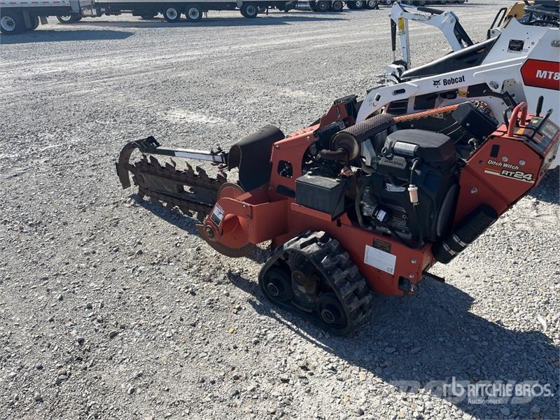 Ditch Witch RT24 Walk Behind Trencher Trenchers