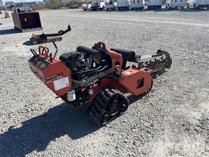 Ditch Witch RT24 Walk Behind Trencher Trenchers