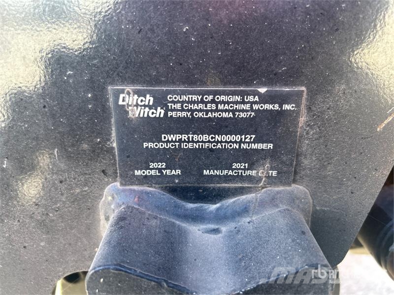 Ditch Witch RT80Q Tracked Quad Track Cable Plow محاريث