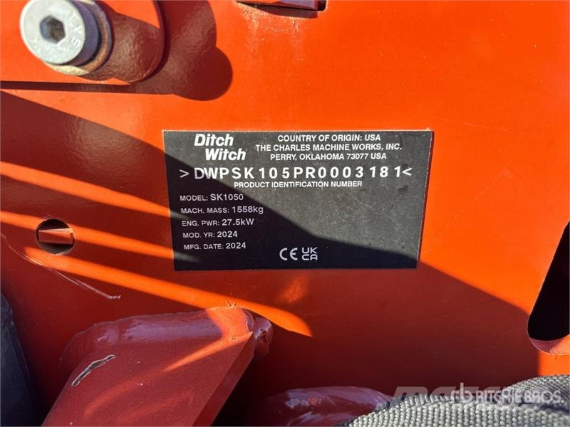 Ditch Witch SK1050 Two-Speed Compact Track Loader Schrankladers