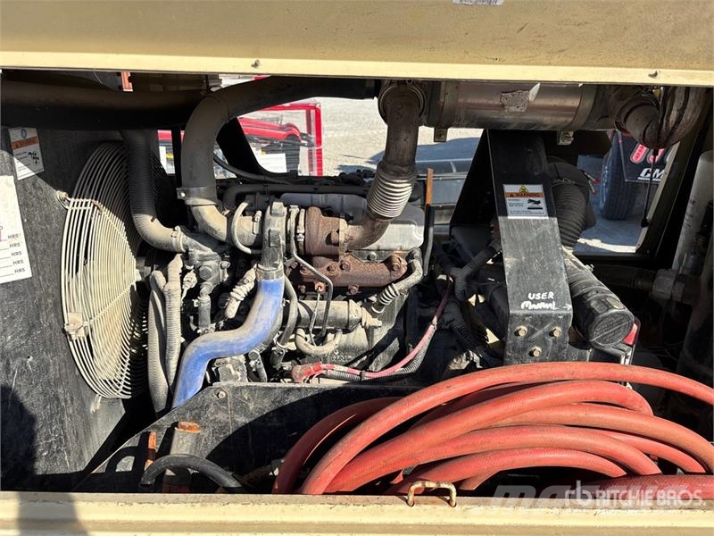 Doosan 185 cfm Mobile Air Compressor Kompresszorok