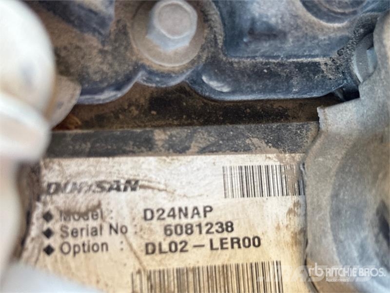 Doosan 185 cfm Mobile Air Compressor Kompresszorok