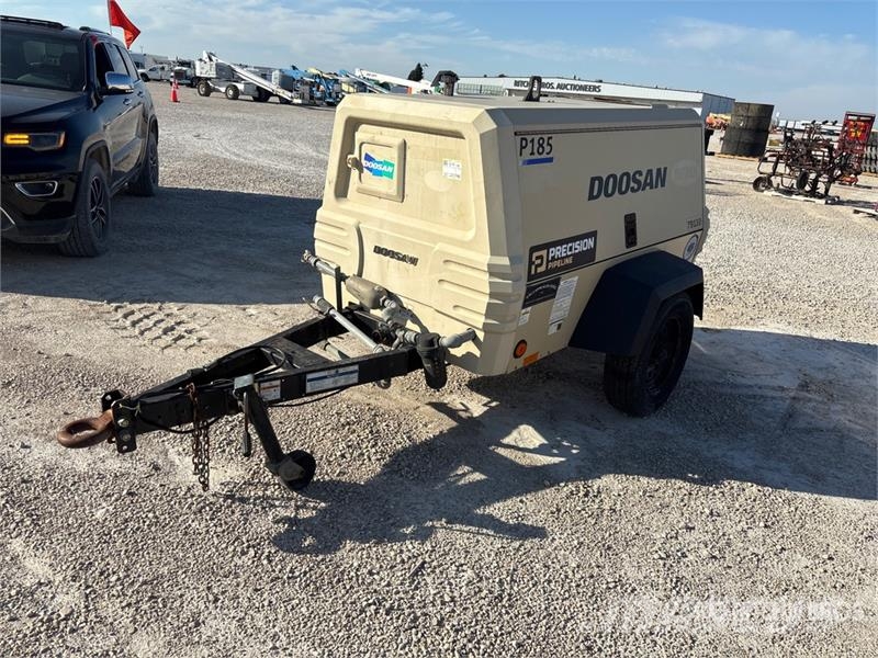 Doosan 185 cfm Mobile Air Compressor Kompresszorok