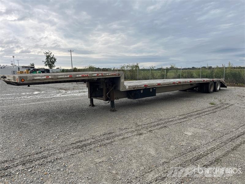 Doosan 48 ft T/A Step Deck Trailer 로우 로더