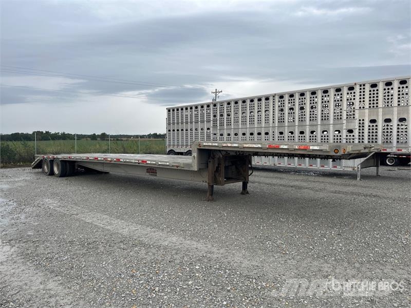Doosan 48 ft T/A Step Deck Trailer 로우 로더