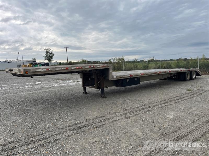 Doosan 48 ft T/A Step Deck Trailer 로우 로더